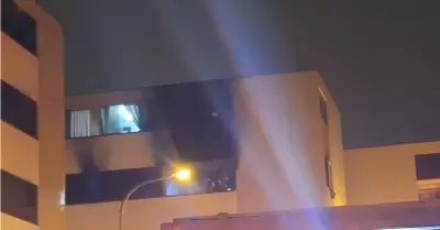 Incendio en Santiago de Surco