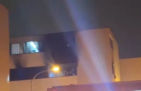 Incendio en Santiago de Surco