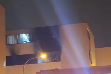 Incendio en Santiago de Surco