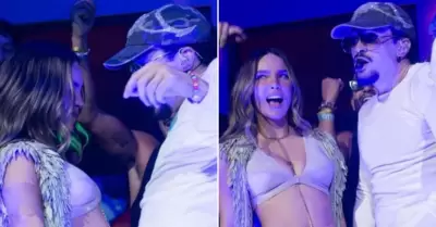 El sensual baile Bad Bunny y Belinda
