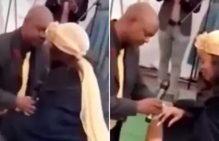 Pide matrimonio a viuda durante funeral