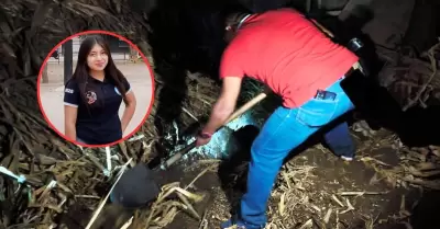 Hallan restos de joven desaparecida en Piura