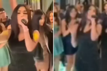 Milenka Nolasco y su blooper en quinceaero
