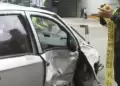 San Isidro: Tres heridos deja choque entre una camioneta de serenazgo y un vehculo particular