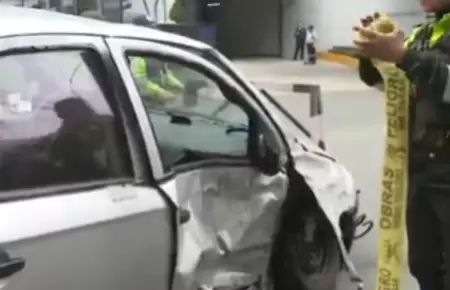 Accidente en San Isidro