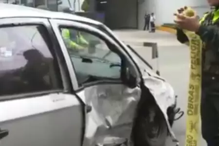 Accidente en San Isidro