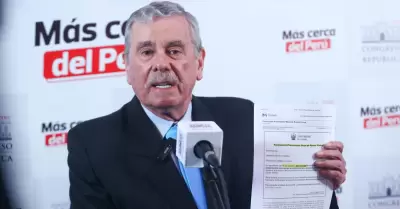 Fernando Rospigliosi pidió destitución del juez Carhuancho a la JNJ