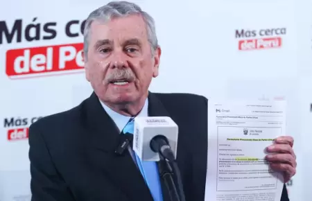 Fernando Rospigliosi pidi destitucin del juez Carhuancho a la JNJ