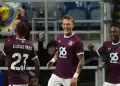 Oliver Sonne llega afinado a la seleccin peruana: Lateral le dio el triunfo al Burnley por la Copa de la Liga