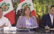 Dina Boluarte minimiza su desaprobacin: "No trabajamos pensando en encuestas o campaas polticas"