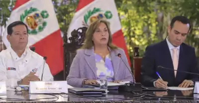 Dina Boluarte pide unin en los poderes del Estado.