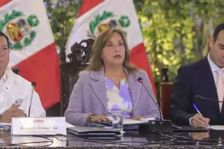 Dina Boluarte pide unin en los poderes del Estado.