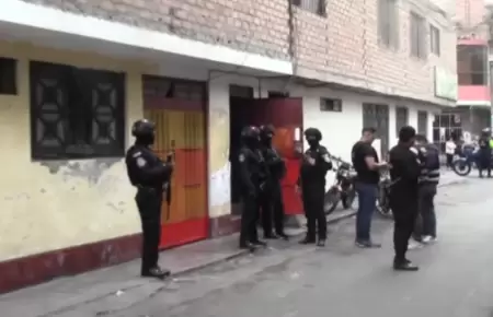 Detienen a 12 implicados de 'Los D.E.S.A de Anglica Gamarra'