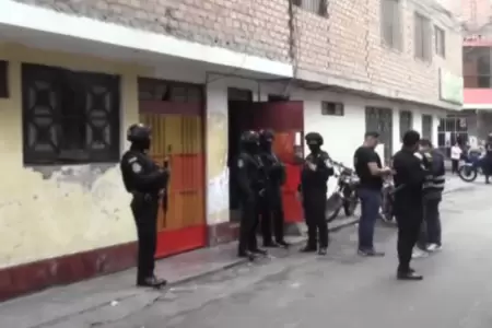 Detienen a 12 implicados de 'Los D.E.S.A de Anglica Gamarra'