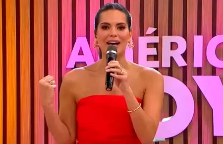 Valeria Piazza confirma emisin en vivo de Amrica Hoy.
