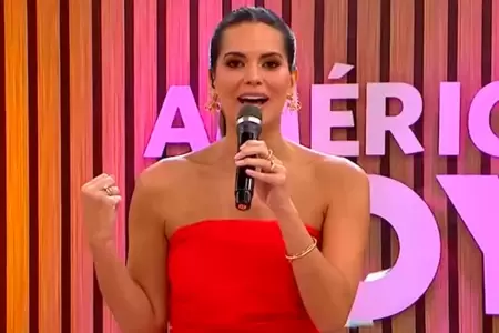 Valeria Piazza confirma emisin en vivo de Amrica Hoy.