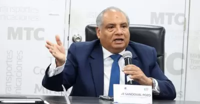 Csar Sandoval critica allanamiento a Nicanor Boluarte.