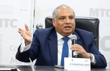 Csar Sandoval critica allanamiento a Nicanor Boluarte.
