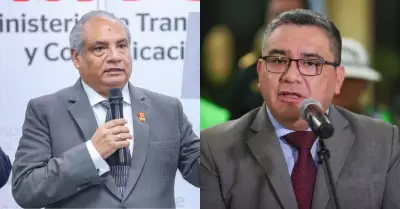 Ministro de Transportes sobre designación Santiváñez como ministro de Justicia