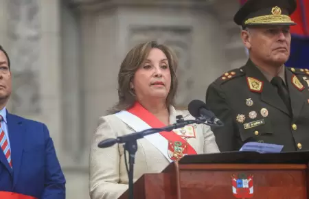 Dina Boluarte respalda a su hermano