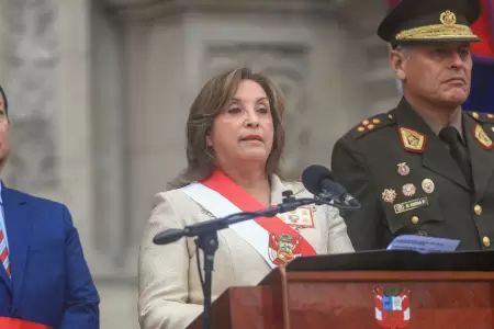 Dina Boluarte respalda a su hermano