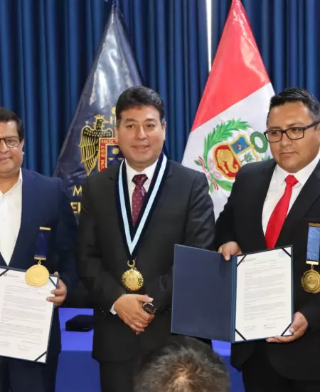 Municipalidad de El Agustino reconoce a Caja Huancayo