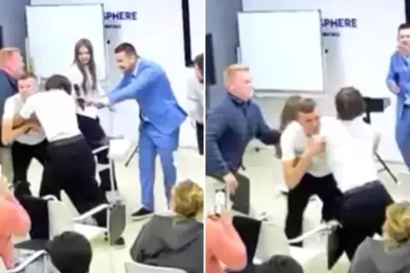 Estudiantes protagonizan intensa pelea