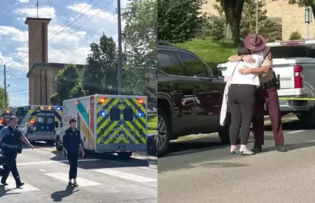 Tiroteo en colegio de EE.UU. dej a dos menores fallecidos.