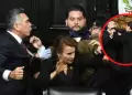 A golpes en el Senado de Mxico: Alejandro Moreno y Fernndez Noroa protagonizaron violento enfrentamiento
