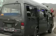 Puente Piedra: Extorsionadores graban amenaza a chofer de combi y disparan dos veces contra la unidad