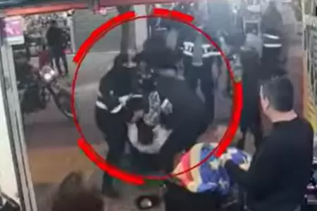 Barbero extranjero fue golpeado por serenazgos de Comas.