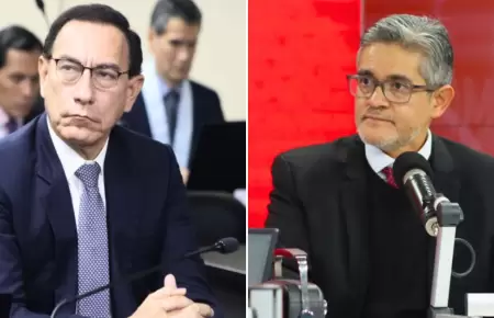Fiscal Domingo Prez seala el mes de setiembre para fin de juicio a Vizcarra.