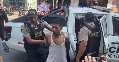 PNP captura en Iquitos a 'Las Ratas de Maynas'