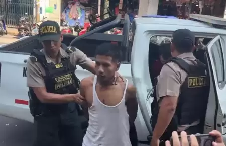 PNP captura en Iquitos a 'Las Ratas de Maynas'