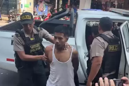 PNP captura en Iquitos a 'Las Ratas de Maynas'