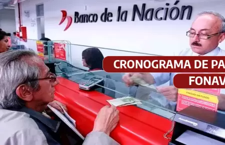 Cronograma de pago reintegro 4 Fonavi 2025.