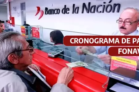 Cronograma de pago reintegro 4 Fonavi 2025.