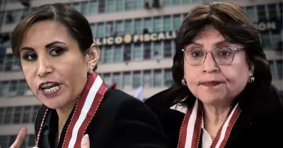 Patricia Benavides y Delia Espinoza.