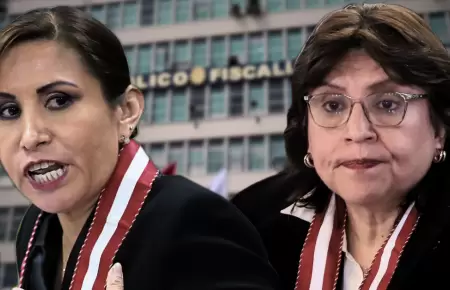 Patricia Benavides y Delia Espinoza.