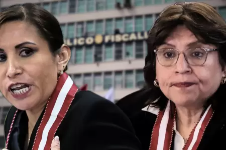 Patricia Benavides y Delia Espinoza.