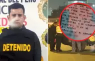 Alias 'Tito' amenaza con bomba a chofer en el Callao y exige pagos extorsivos desde penal de Huaral