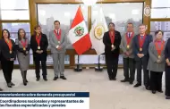 Fiscala critca al Ejecutivo por falta de presupuesto: "La justicia no es un gasto, es una inversin"