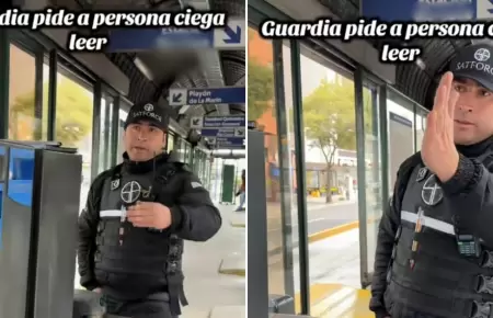 Invidente no pudo ingresar al transporte