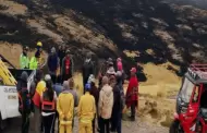 Extinguen incendio forestal en Arequipa: Emergencia ocasion daos a la cobertura natural en Pampacolca