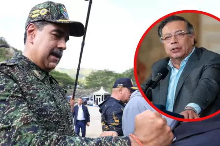 El mandatario agradeci el apoyo militar por parte de Colombia.