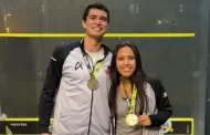 Diego Elías y Luciana Castillo conquistaron la medalla de oro en los Panamericanos Senior de squash