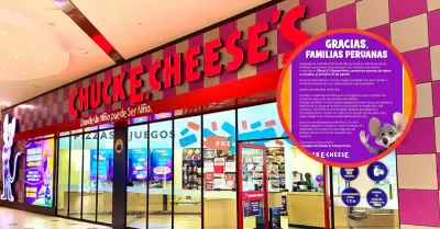Chuck E. Chesse se despide del Perú