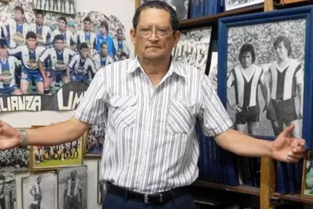 Falleci Armando Leveau, hincha e historiador de Alianza Lima.