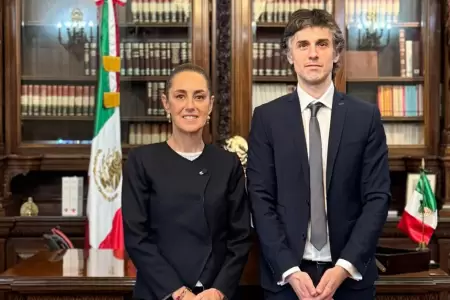 Claudia Sheinbaum respalda a Pedro Castillo