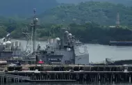 Buque lanzamisiles de EEUU cruza el canal de Panam y se dirige al Caribe para operativo contra el narcotrfico en Venezuela